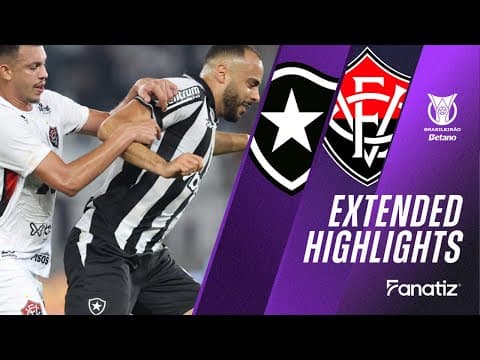 Botafogo vs. Vitória 0 - 0 I Game Highlights I Brasileirão 2025