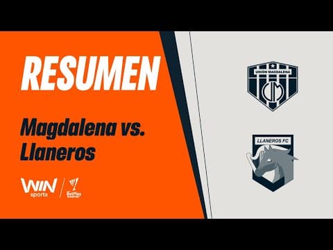 Primera A: Union Magdalena vs Llaneros