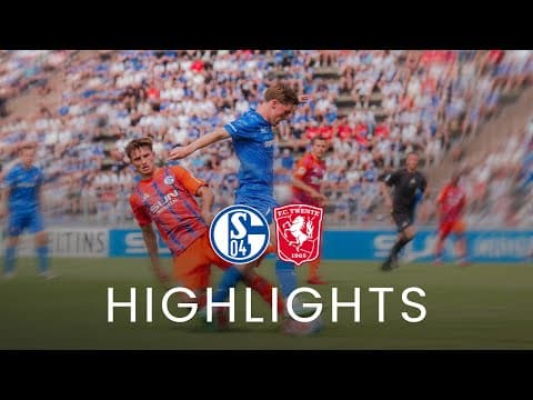 Gelijkspel in oefenduel tegen FC Schalke 04 | FC Schalke 04 - FC Twente (19-07-2025) | Highlights