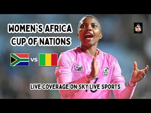 🔥 LIVE: South Africa vs Mali | WAFCON Group C 3rd Round | Women’s Africa Cup of Nations 2025 #live
