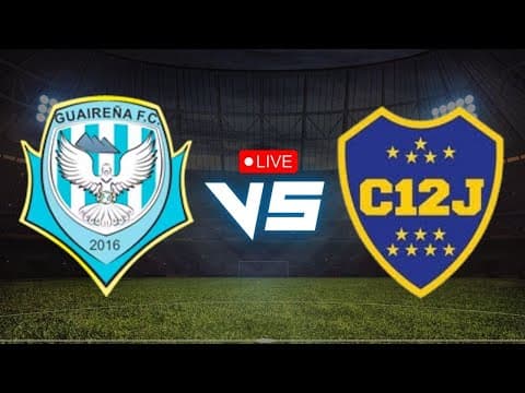 LIVE NOW: Guairena VS 12 de Junio VH | Paraguayan Division Intermedia | Play by Play