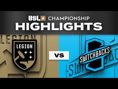 USL Championship: Birmingham Legion vs Colorado Springs