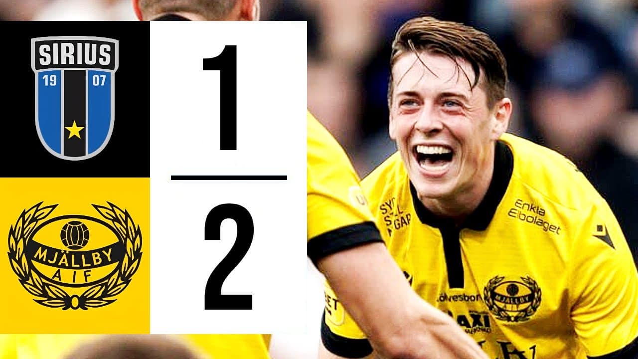 Allsvenskan: Sirius vs Mjallby AIF