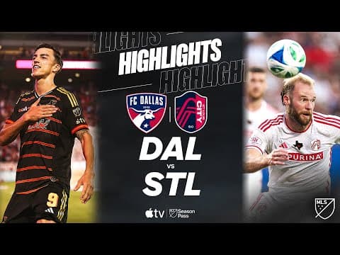 FC Dallas vs. St. Louis CITY SC | Full Match Highlights | Petar Musa Brace!