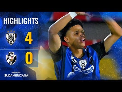 INDEPENDIENTE DEL VALLE vs. VASCO | HIGHLIGHTS | CONMEBOL SUDAMERICANA 2025