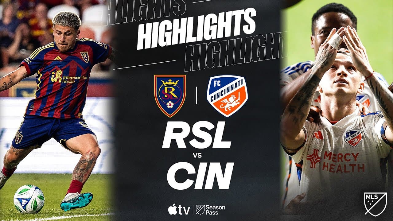 Major League Soccer: Real Salt Lake vs FC Cincinnati