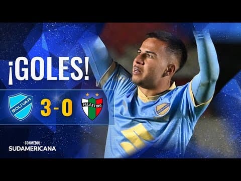 CONMEBOL Sudamericana: Bolívar vs Palestino