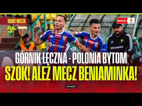 I Liga: Górnik Łęczna vs Polonia Bytom
