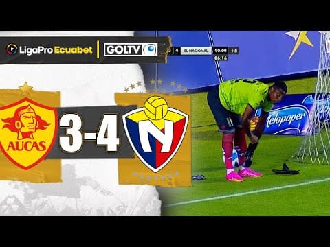 Liga Pro: Aucas vs El Nacional